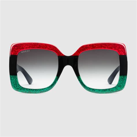 fake gucci oversize square-frame acetate sunglasses|real authentic gucci sunglasses.